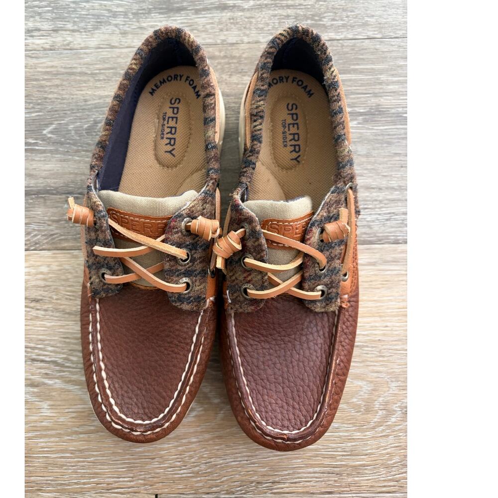 Sperry Top Sider Boat Shoes Women's 5M STS97581 Brown